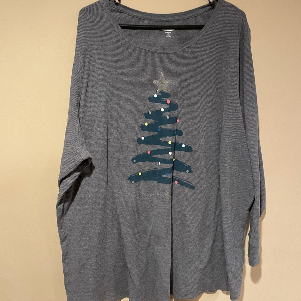 4X Old Navy Thermal Holiday Long Sleeve Shirt